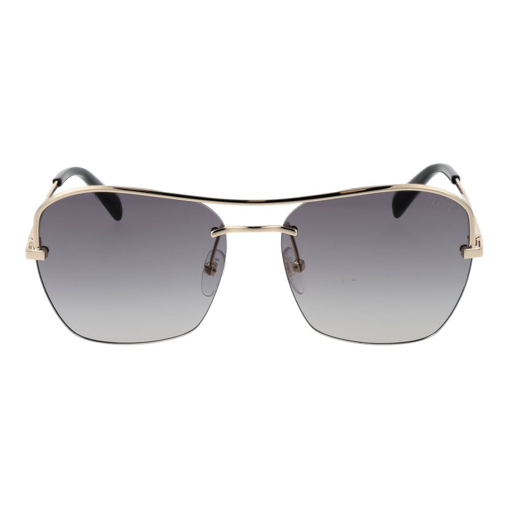 Goldfarbene Sonnenbrille aus Metall 1063242